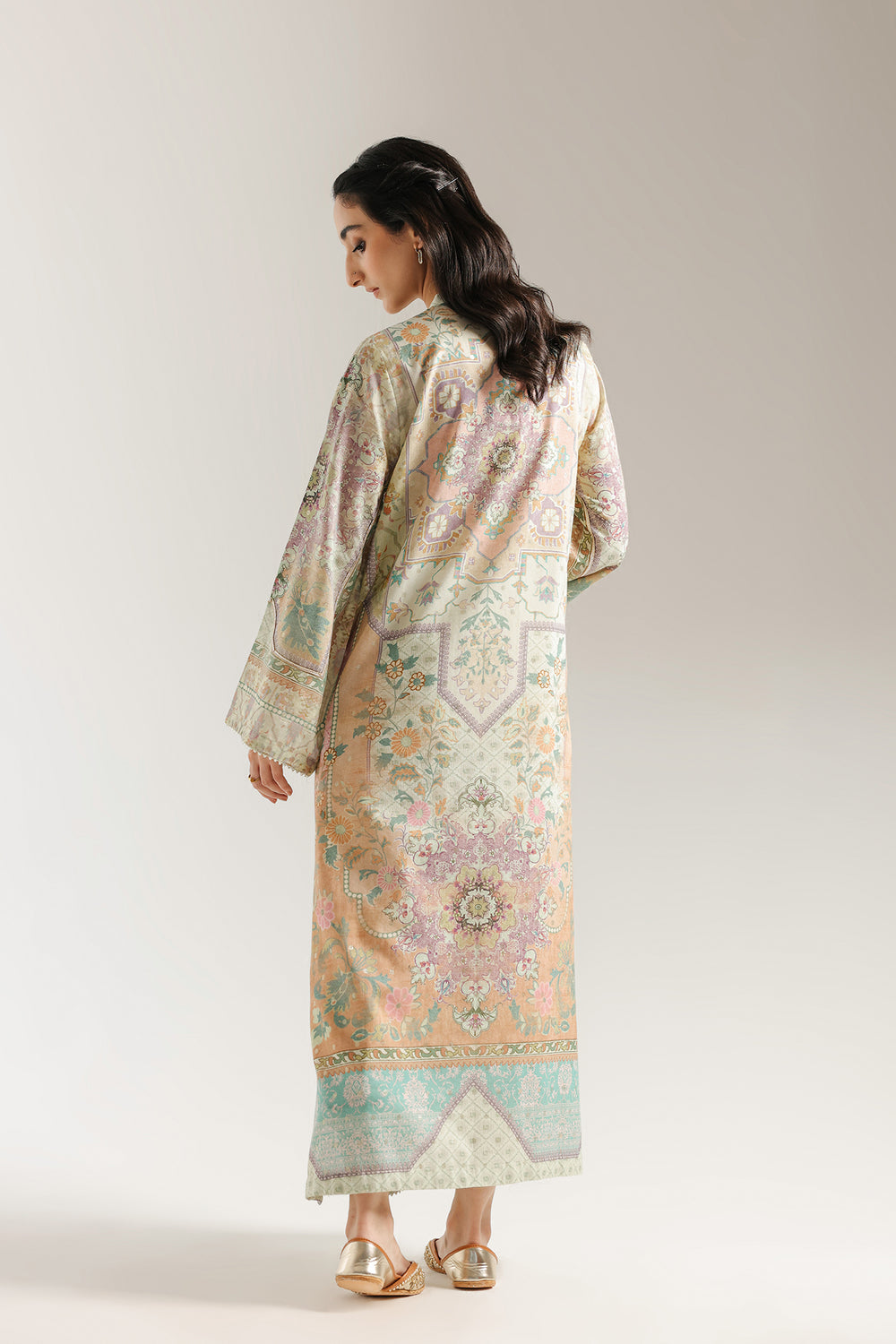 Ethnic | Rozana Collection 25 | Embroidered Dress 14A by Ethnic - Designer Dress  - Type : Ladies Clothes - Available at Libayah - 100% Original 