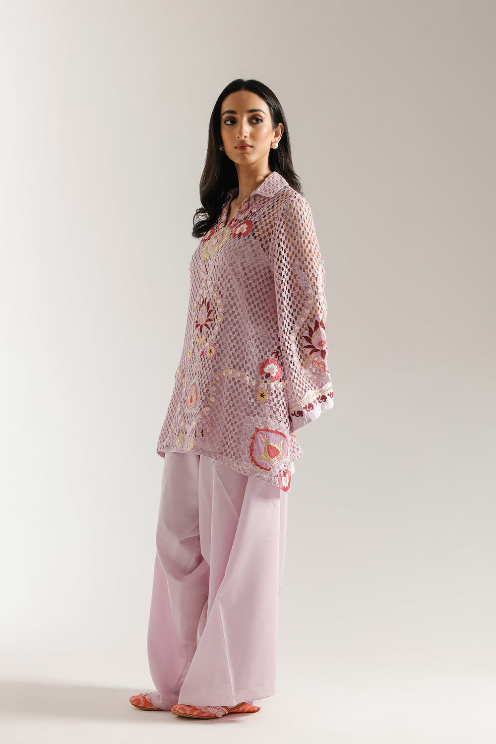 Ethnic | Rozana Collection 25 | Embroidered Dress 13A by Ethnic - Designer Dress  - Type : Ladies Clothes - Available at Libayah - 100% Original 
