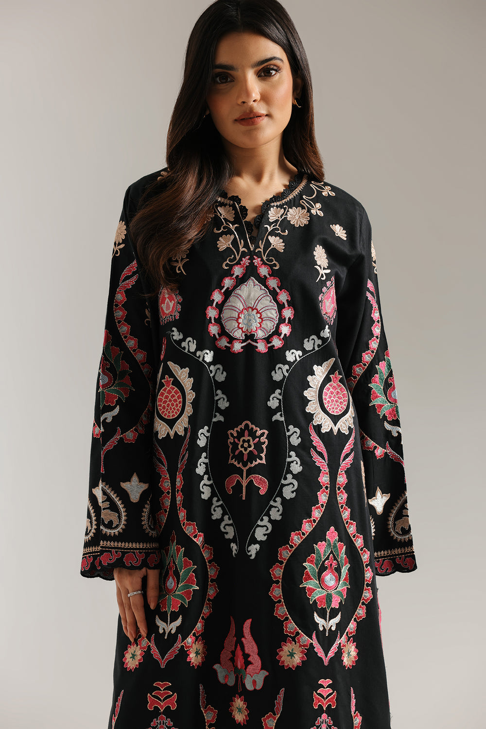 Ethnic | Rozana Collection 25 | Embroidered Dress 25A by Ethnic - Designer Dress  - Type : Ladies Clothes - Available at Libayah - 100% Original 