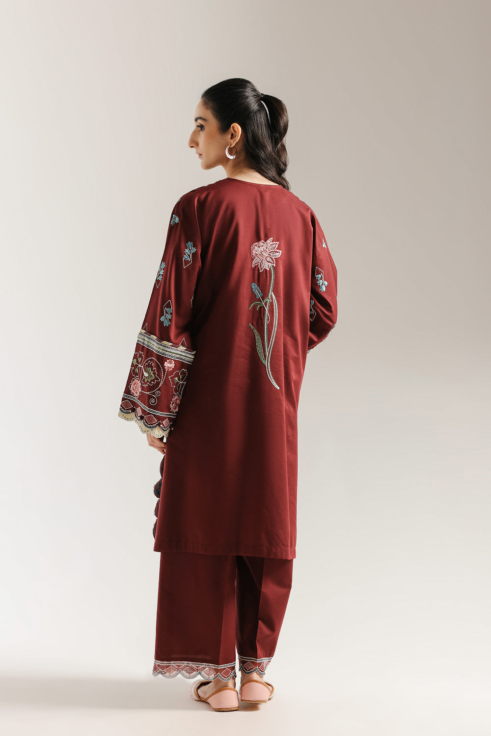 Ethnic | Rozana Collection 25 | Embroidered Dress 11A by Ethnic - Designer Dress  - Type : Ladies Clothes - Available at Libayah - 100% Original 
