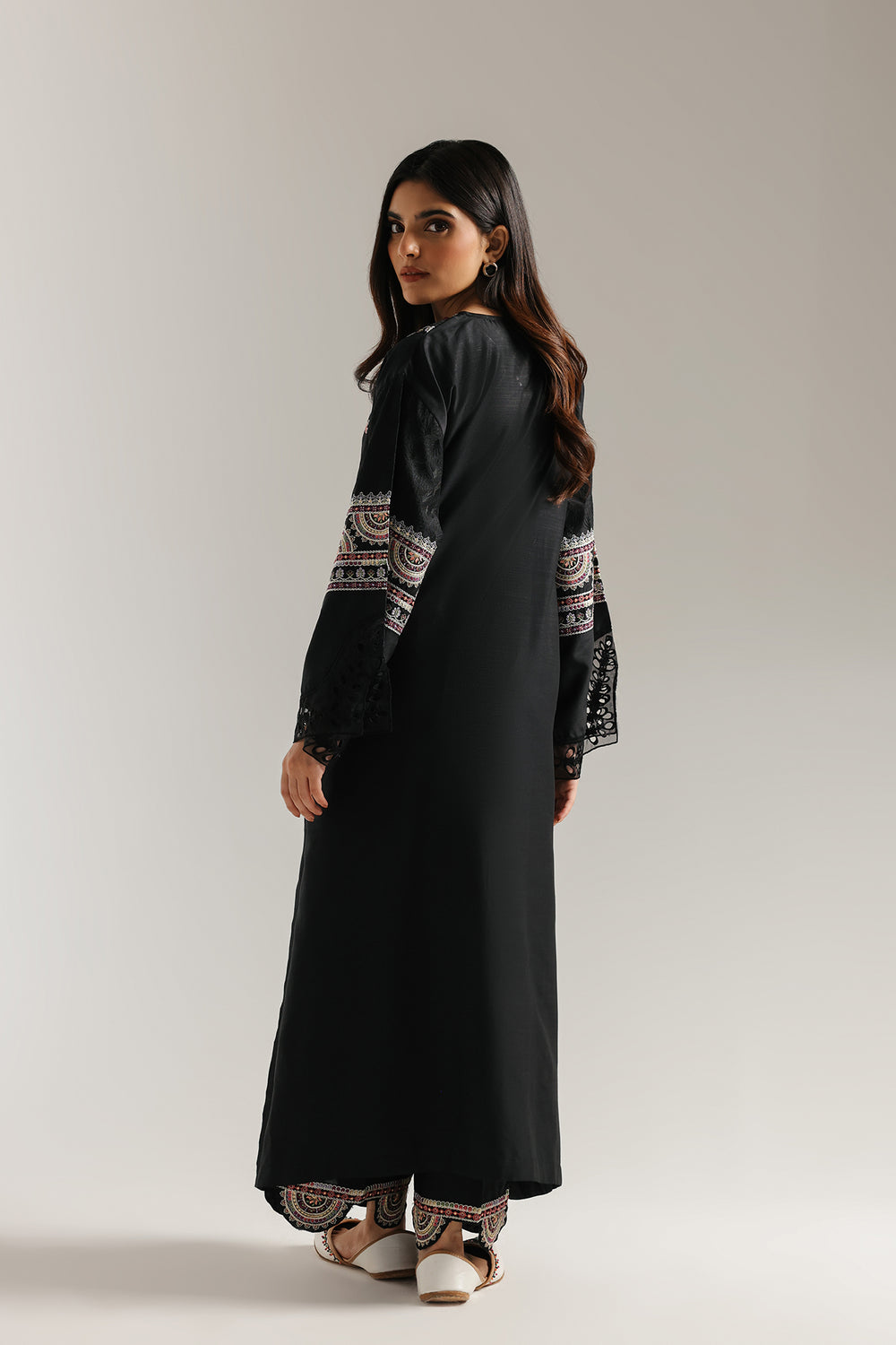 Ethnic | Rozana Collection 25 | Embroidered Dress 18A by Ethnic - Designer Dress  - Type : Ladies Clothes - Available at Libayah - 100% Original 