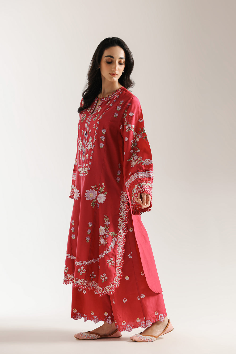 Ethnic | Rozana Collection 25 | Embroidered Dress 08A by Ethnic - Designer Dress  - Type : Ladies Clothes - Available at Libayah - 100% Original 