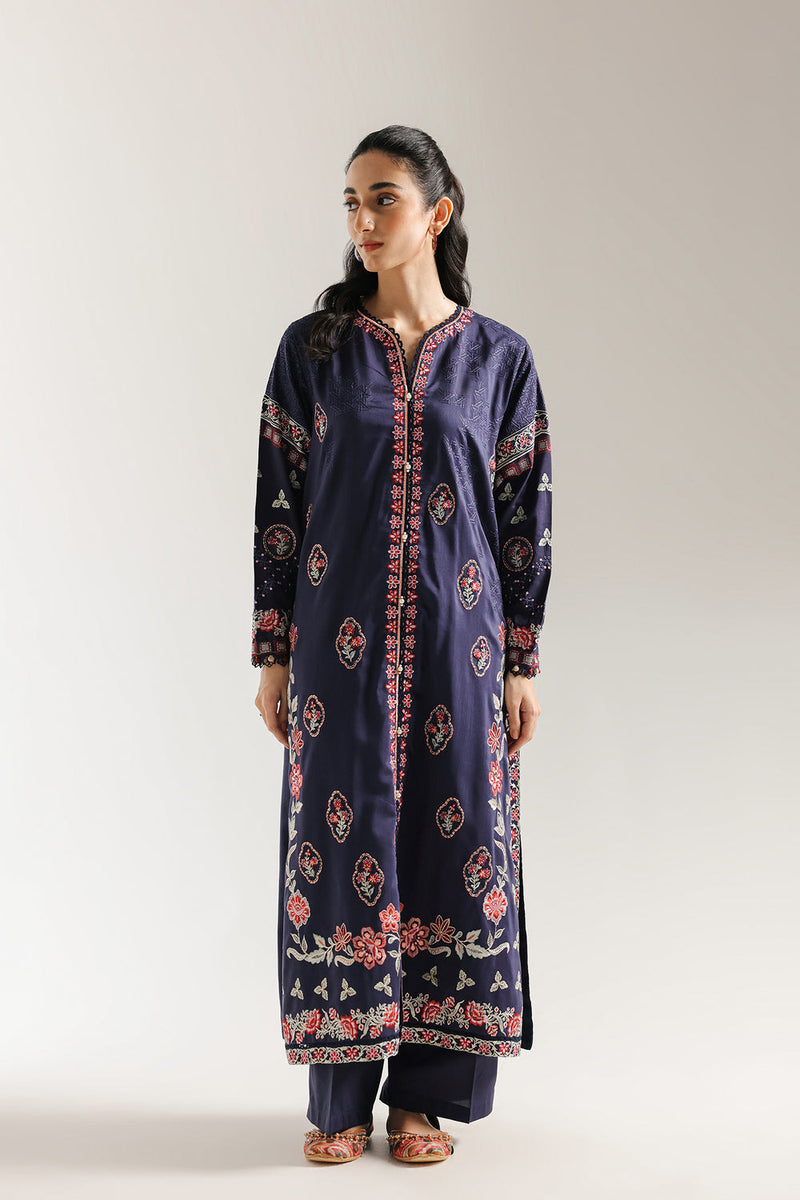 Ethnic | Rozana Collection 25 | Embroidered Dress 05A by Ethnic - Designer Dress  - Type : Ladies Clothes - Available at Libayah - 100% Original 