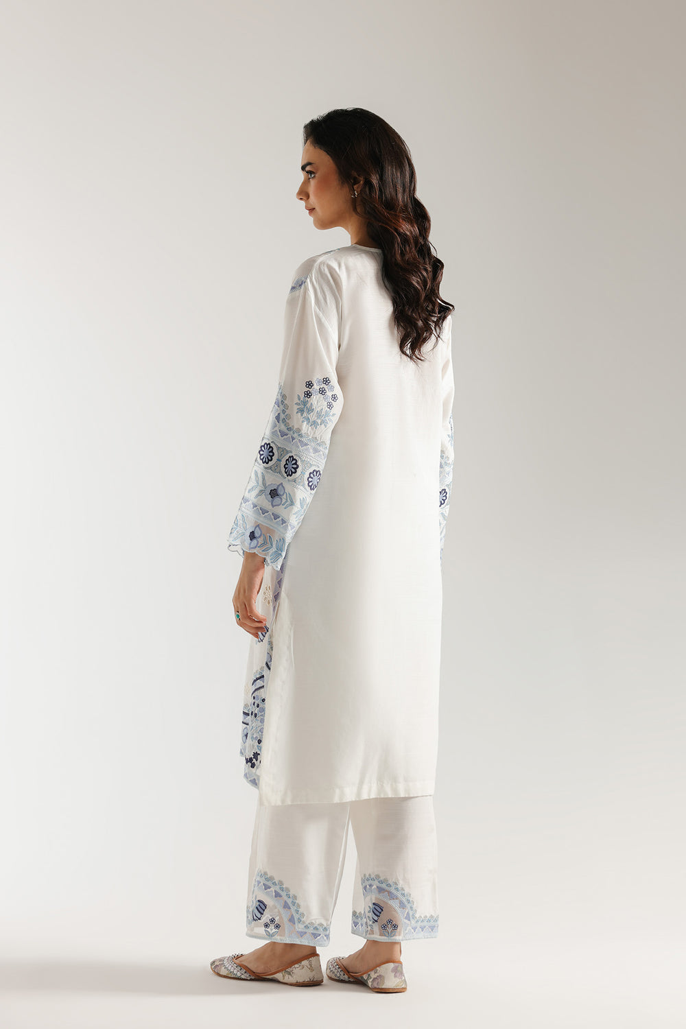 Ethnic | Rozana Collection 25 | Embroidered Dress 17A by Ethnic - Designer Dress  - Type : Ladies Clothes - Available at Libayah - 100% Original 