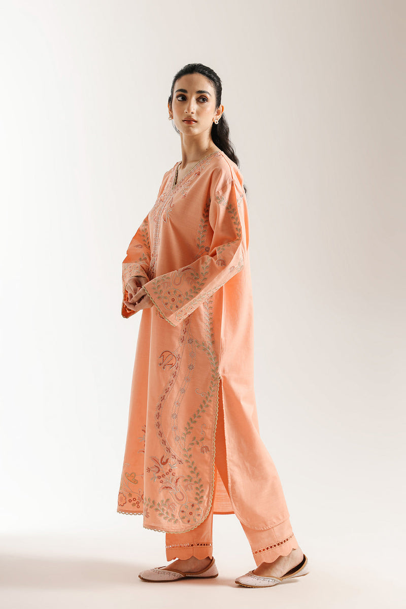 Ethnic | Rozana Collection 25 | Embroidered Dress 06A by Ethnic - Designer Dress  - Type : Ladies Clothes - Available at Libayah - 100% Original 