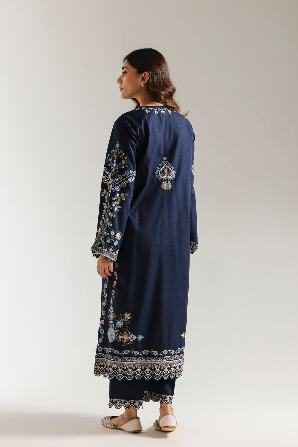 Ethnic | Rozana Collection 25 | Embroidered Dress 09A by Ethnic - Designer Dress  - Type : Ladies Clothes - Available at Libayah - 100% Original 