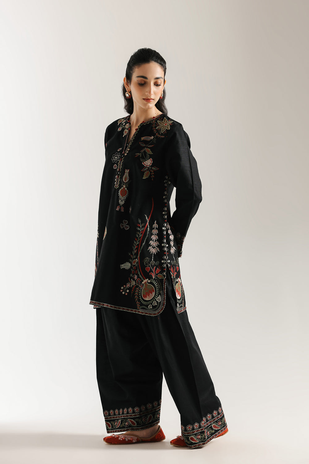 Ethnic | Rozana Collection 25 | Embroidered Dress 07A by Ethnic - Designer Dress  - Type : Ladies Clothes - Available at Libayah - 100% Original 