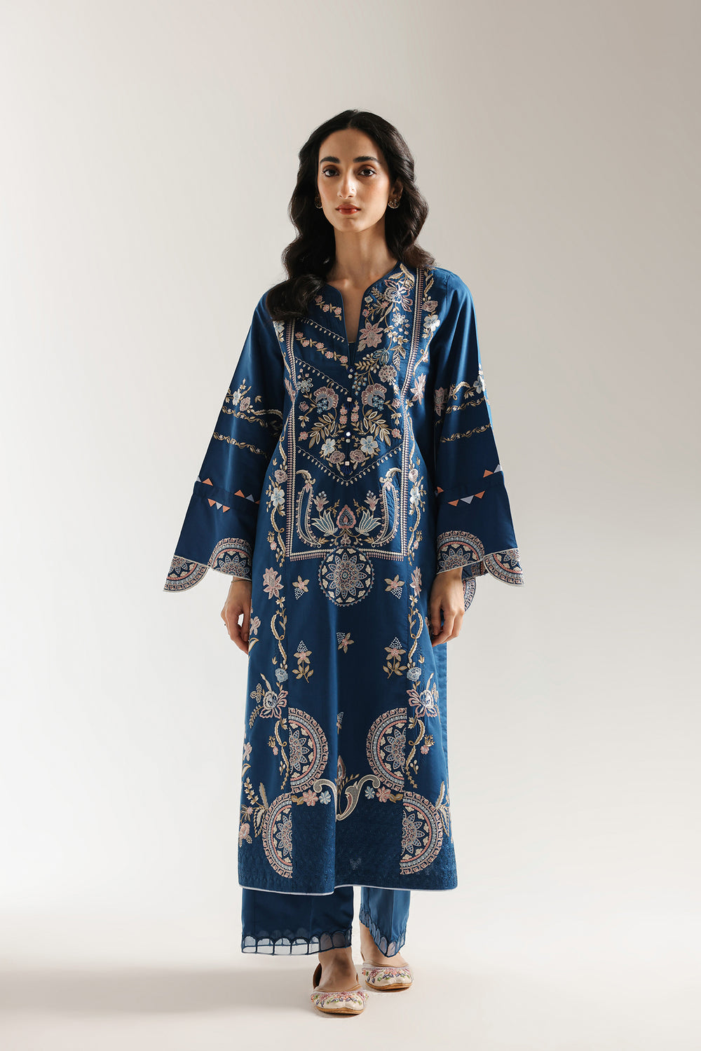 Ethnic | Rozana Collection 25 | Embroidered Dress 04A by Ethnic - Designer Dress  - Type : Ladies Clothes - Available at Libayah - 100% Original 