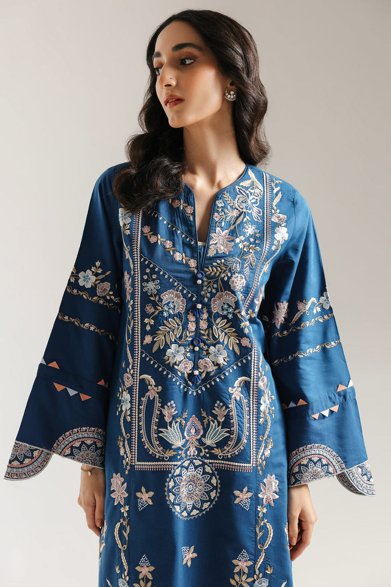 Ethnic | Rozana Collection 25 | Embroidered Dress 04A by Ethnic - Designer Dress  - Type : Ladies Clothes - Available at Libayah - 100% Original 