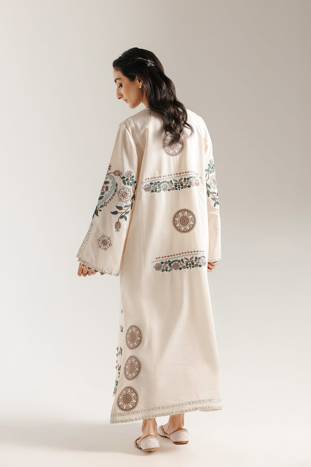 Ethnic | Rozana Collection 25 | Embroidered Dress 02A by Ethnic - Designer Dress  - Type : Ladies Clothes - Available at Libayah - 100% Original 