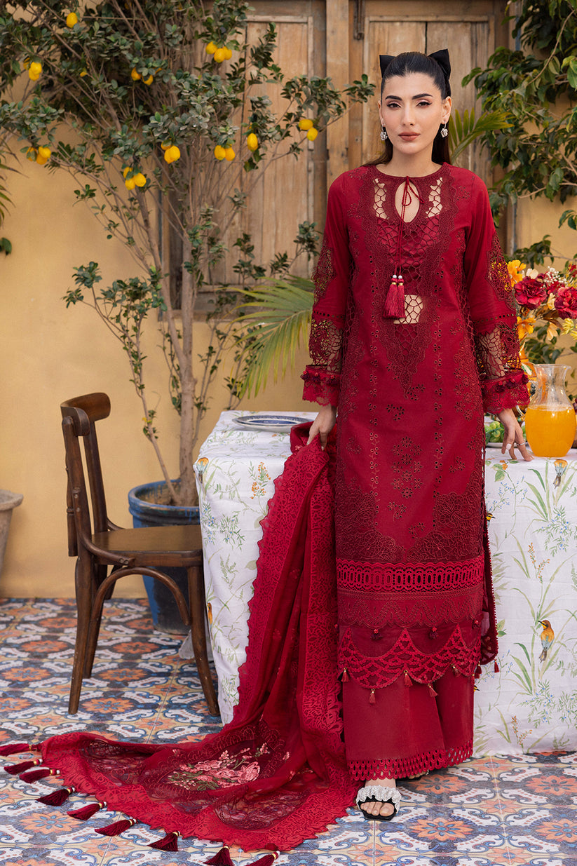 Saad Shaikh | La Amour Luxury Lawn | Rose