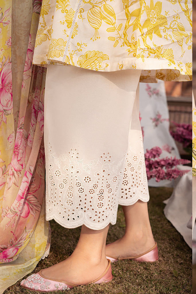 Cross Stitch | Eid Lawn 24 | IVORY GARLAND