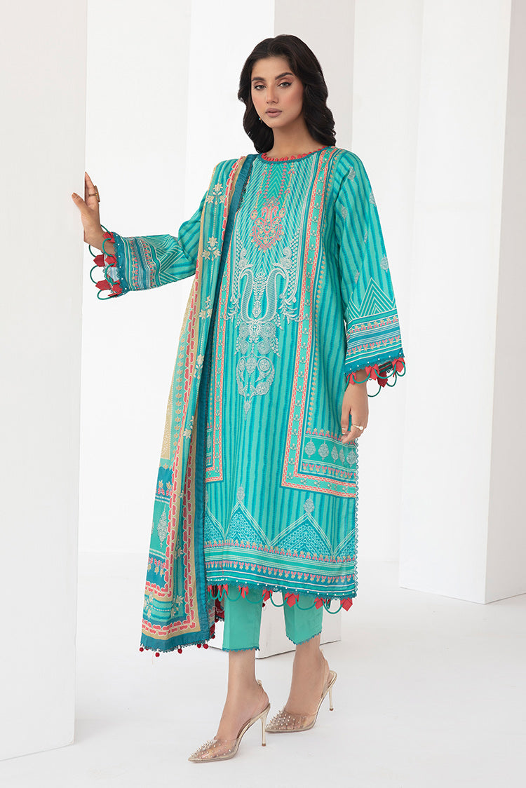 Ellena | Printed Lawn Collection | D18 by Ellena - Designer Dress - Type: Ladies Clothes - Available at Libayah - 100% Original