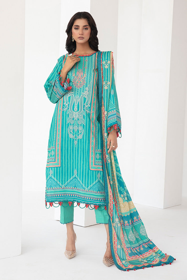 Ellena | Printed Lawn Collection | D18 by Ellena - Designer Dress - Type: Ladies Clothes - Available at Libayah - 100% Original