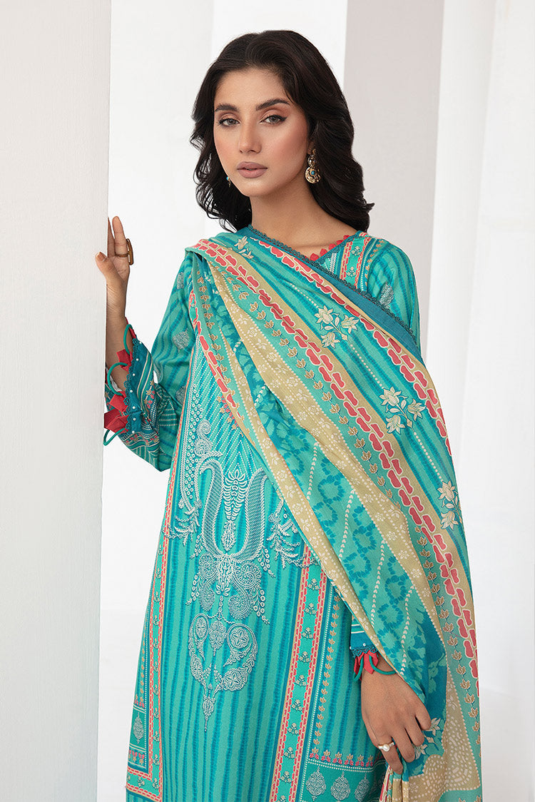 Ellena | Printed Lawn Collection | D18 by Ellena - Designer Dress - Type: Ladies Clothes - Available at Libayah - 100% Original