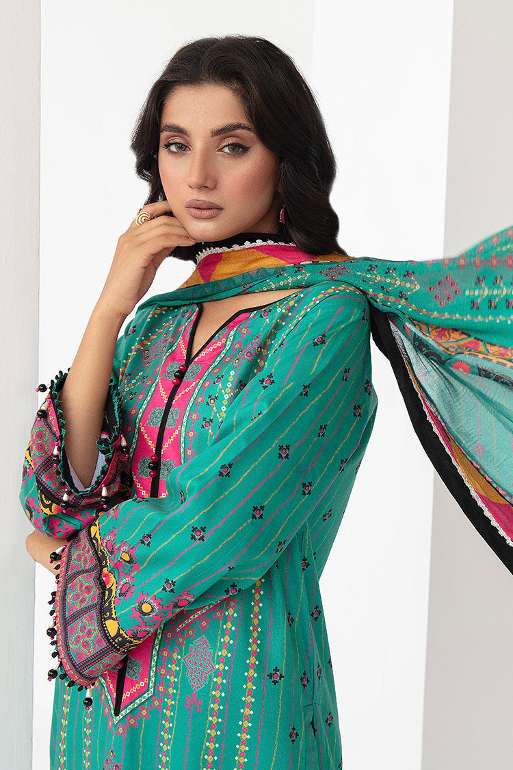 Ellena | Printed Lawn Collection | D19 by Ellena - Designer Dress - Type: Ladies Clothes - Available at Libayah - 100% Original