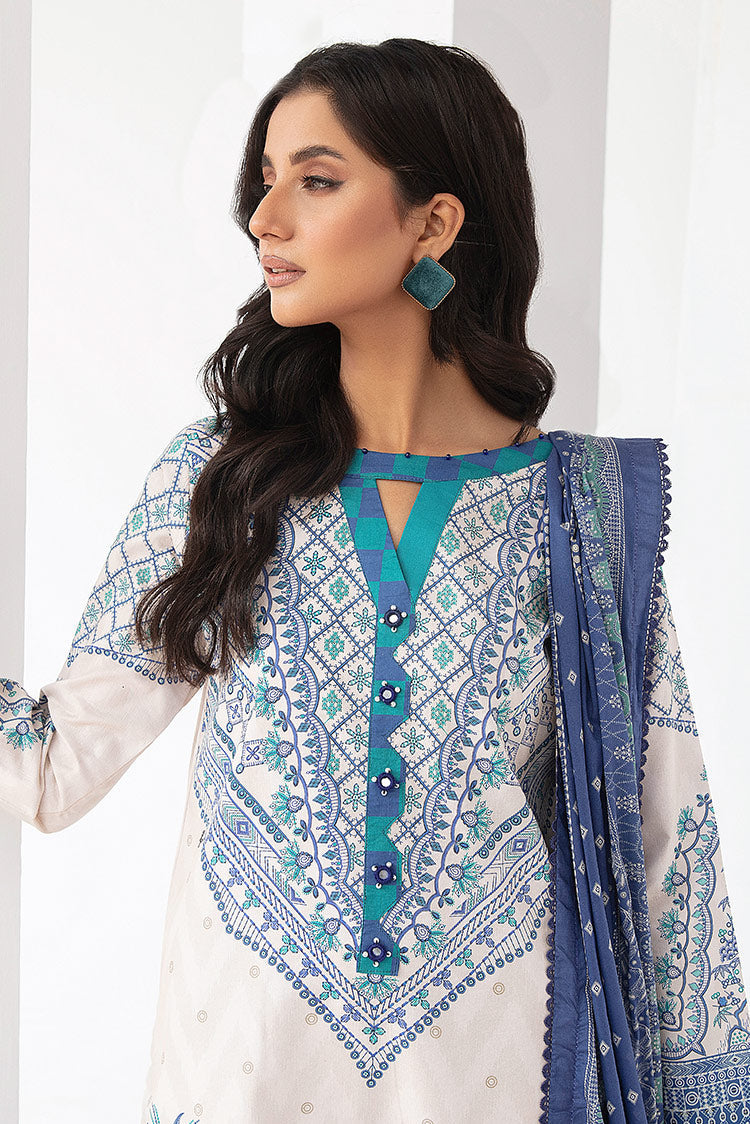 Ellena | Printed Lawn Collection | D24 by Ellena - Designer Dress - Type: Ladies Clothes - Available at Libayah - 100% Original