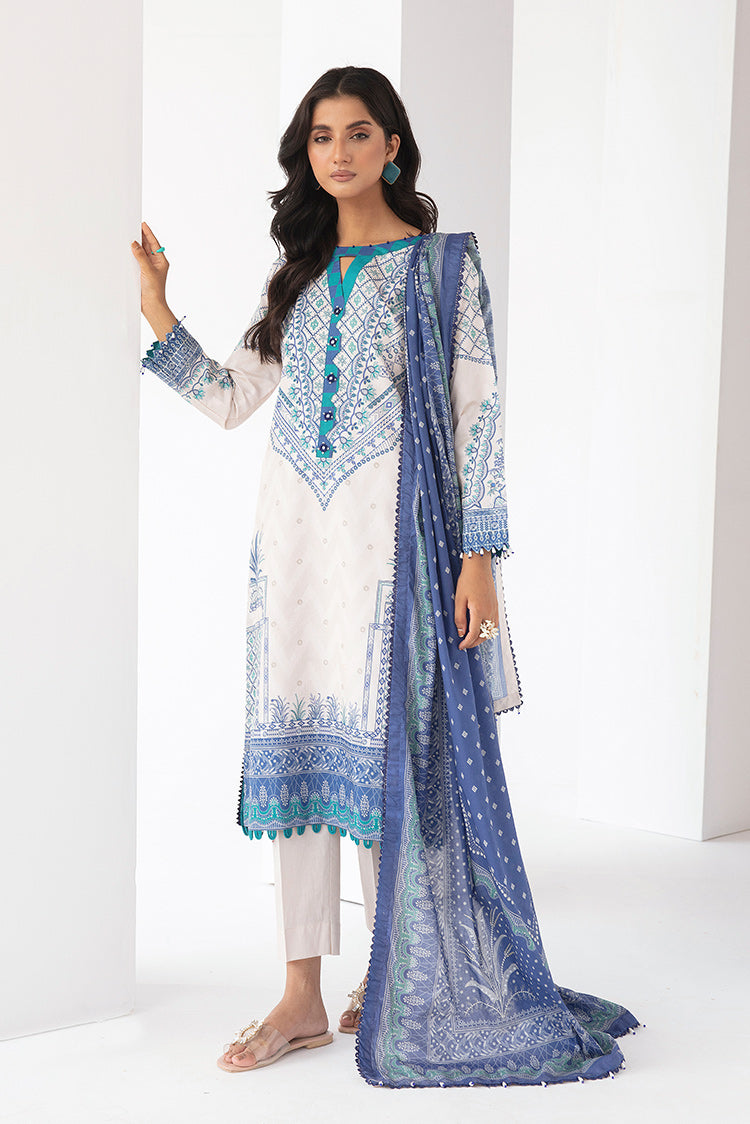 Ellena | Printed Lawn Collection | D24 by Ellena - Designer Dress - Type: Ladies Clothes - Available at Libayah - 100% Original