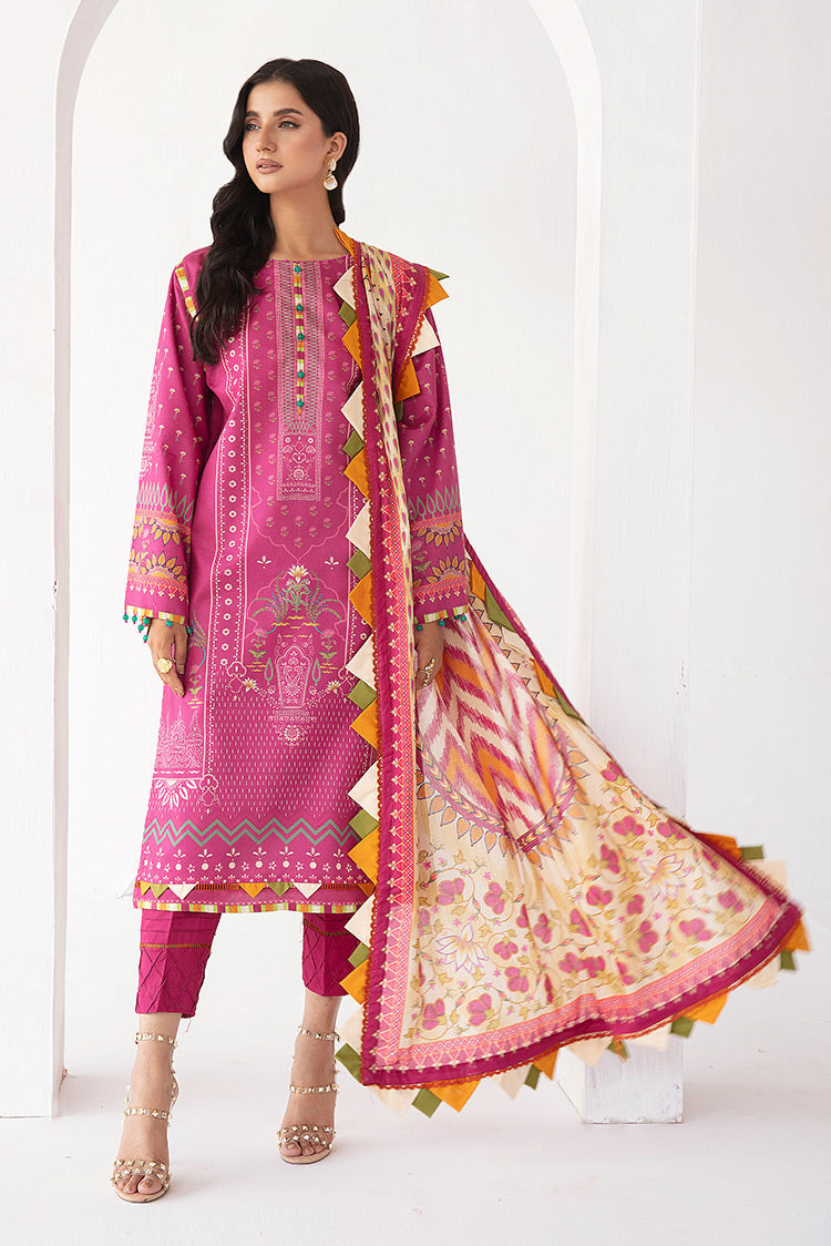 Ellena | Printed Lawn Collection | D25 by Ellena - Designer Dress - Type: Ladies Clothes - Available at Libayah - 100% Original