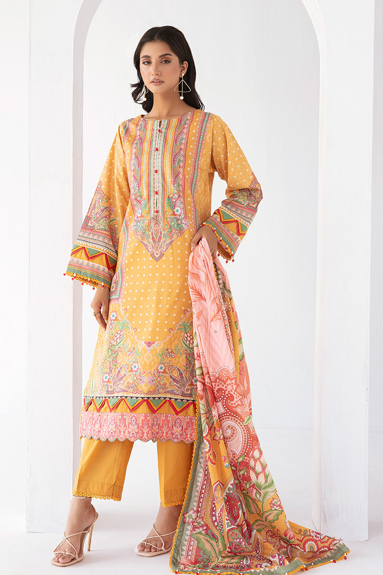 Ellena | Printed Lawn Collection | D27 by Ellena - Designer Dress - Type: Ladies Clothes - Available at Libayah - 100% Original
