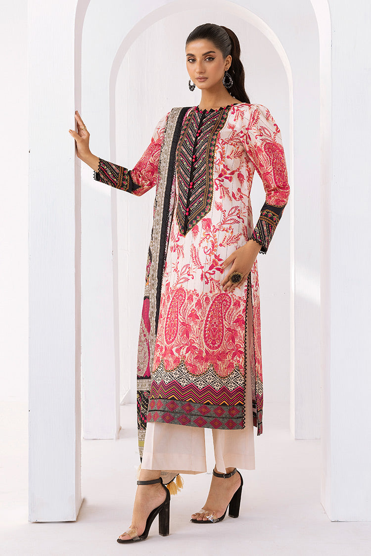 Ellena | Printed Lawn Collection | D32 by Ellena - Designer Dress - Type: Ladies Clothes - Available at Libayah - 100% Original