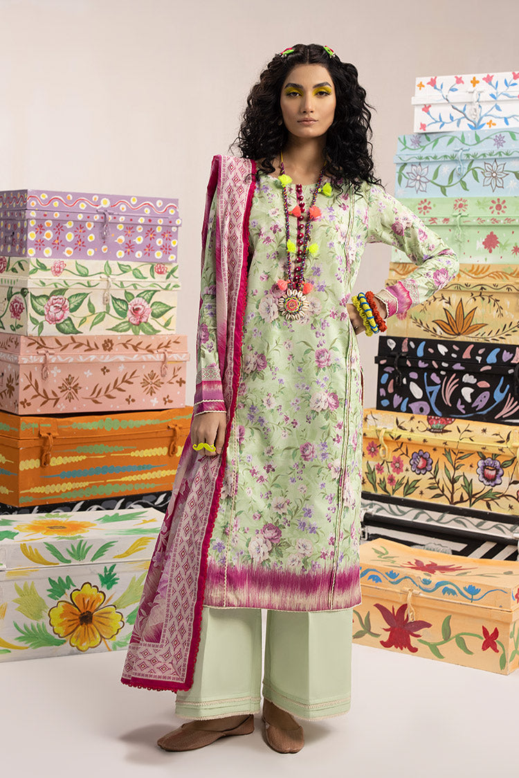 Ellena | Printed Lawn Collection | D36 by Ellena - Designer Dress - Type: Ladies Clothes - Available at Libayah - 100% Original