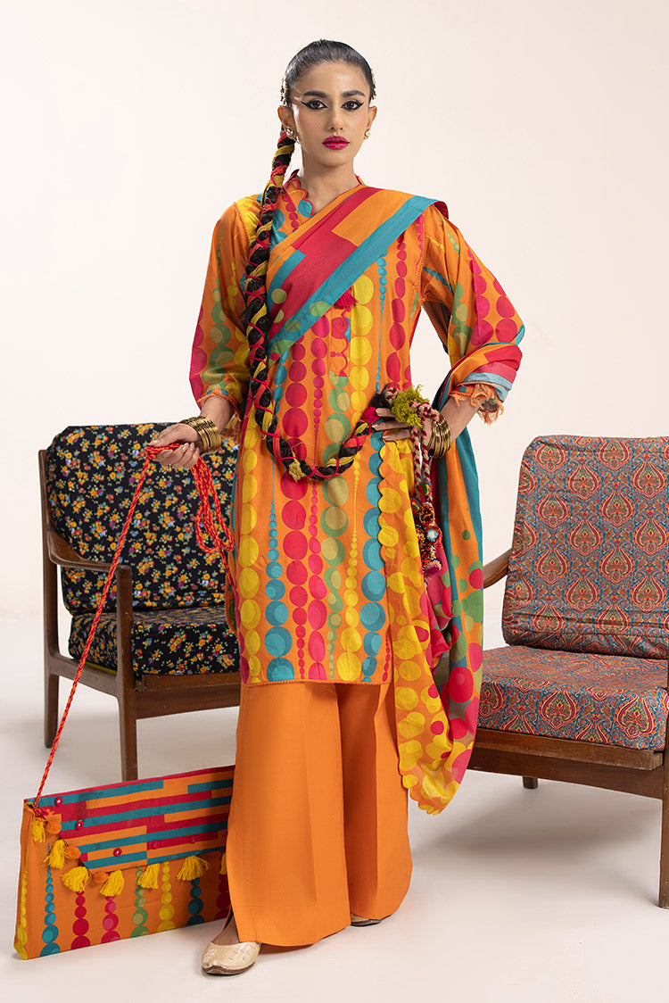 Ellena | Printed Lawn Collection | D41 by Ellena - Designer Dress - Type: Ladies Clothes - Available at Libayah - 100% Original