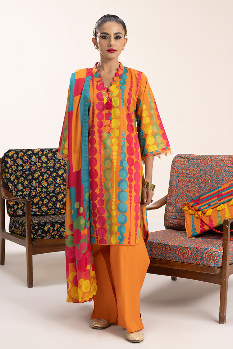Ellena | Printed Lawn Collection | D41 by Ellena - Designer Dress - Type: Ladies Clothes - Available at Libayah - 100% Original