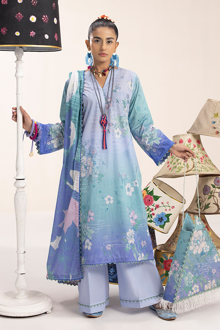 Ellena | Printed Lawn Collection | D42 by Ellena - Designer Dress - Type: Ladies Clothes - Available at Libayah - 100% Original