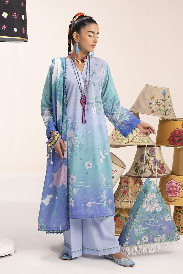 Ellena | Printed Lawn Collection | D42 by Ellena - Designer Dress - Type: Ladies Clothes - Available at Libayah - 100% Original