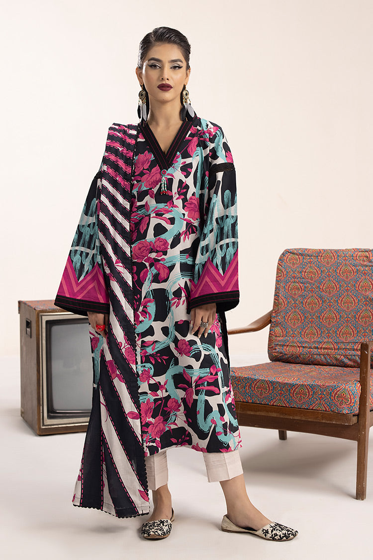 Ellena | Printed Lawn Collection | D43 by Ellena - Designer Dress - Type: Ladies Clothes - Available at Libayah - 100% Original