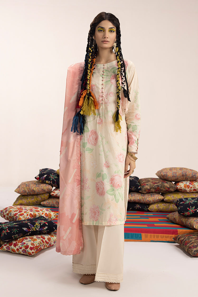 Ellena | Printed Lawn Collection | D45 by Ellena - Designer Dress - Type: Ladies Clothes - Available at Libayah - 100% Original