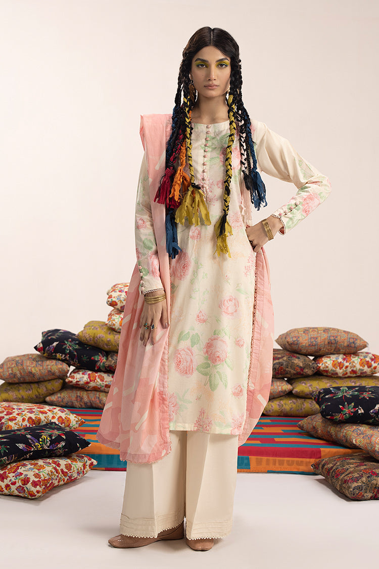 Ellena | Printed Lawn Collection | D45 by Ellena - Designer Dress - Type: Ladies Clothes - Available at Libayah - 100% Original