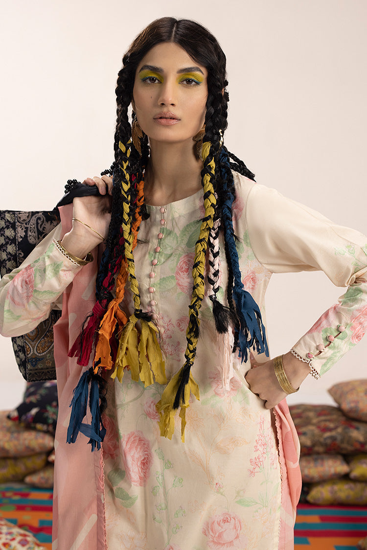 Ellena | Printed Lawn Collection | D45 by Ellena - Designer Dress - Type: Ladies Clothes - Available at Libayah - 100% Original