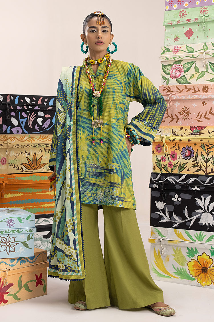 Ellena | Printed Lawn Collection | D46 by Ellena - Designer Dress - Type: Ladies Clothes - Available at Libayah - 100% Original