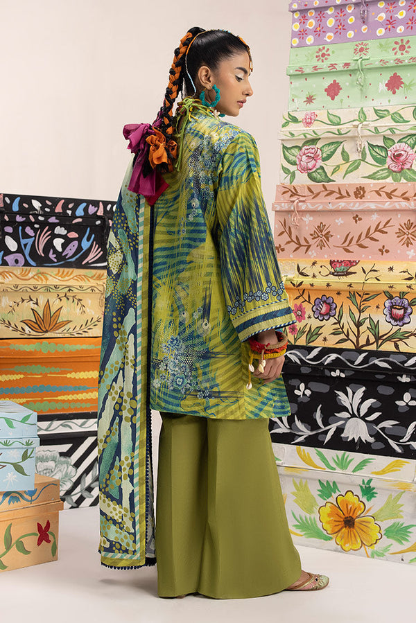 Ellena | Printed Lawn Collection | D46 by Ellena - Designer Dress - Type: Ladies Clothes - Available at Libayah - 100% Original
