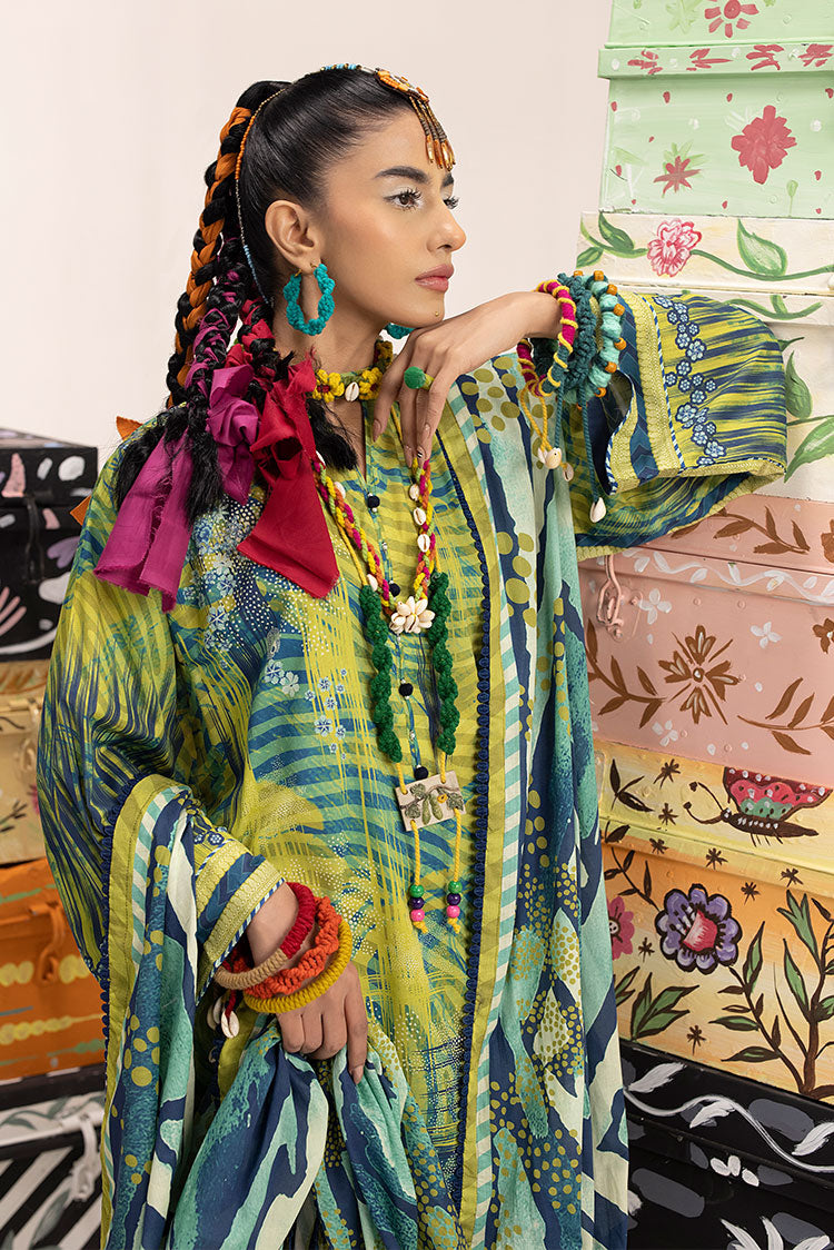Ellena | Printed Lawn Collection | D46 by Ellena - Designer Dress - Type: Ladies Clothes - Available at Libayah - 100% Original