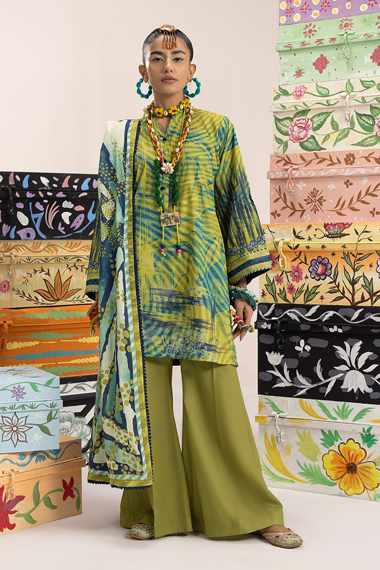 Ellena | Printed Lawn Collection | D46 by Ellena - Designer Dress - Type: Ladies Clothes - Available at Libayah - 100% Original