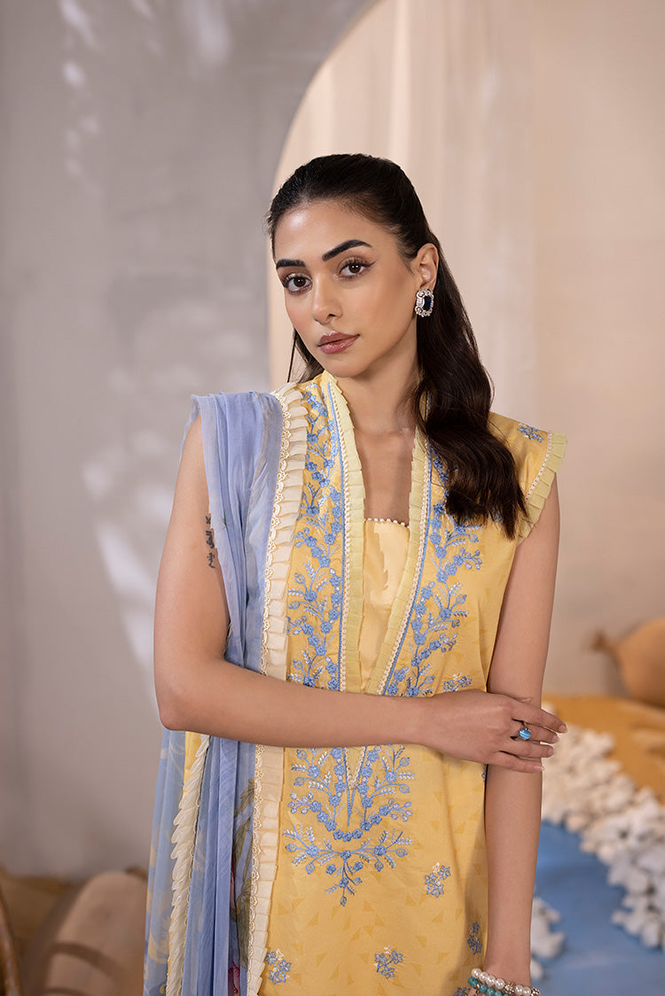 Ellena | Luxury Embroidered Collection| P-02 by Ellena - Designer Dress - Type: Ladies Clothes - Available at Libayah - 100% Original