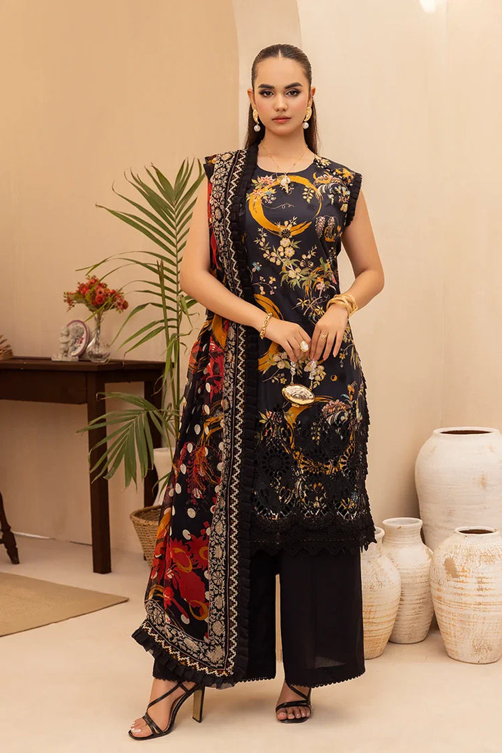 Ellena | Printkari Summer 25 | A-02 by Ellena - Designer Dress - Type: Ladies Clothes - Available at Libayah - 100% Original