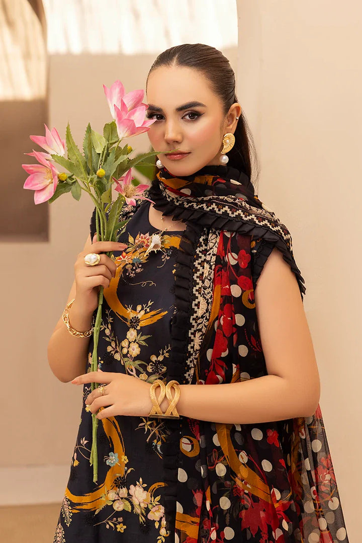 Ellena | Printkari Summer 25 | A-02 by Ellena - Designer Dress - Type: Ladies Clothes - Available at Libayah - 100% Original