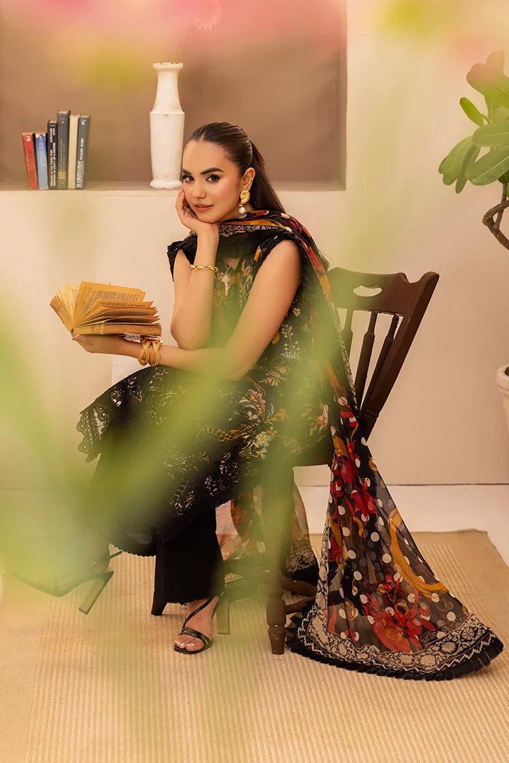 Ellena | Printkari Summer 25 | A-02 by Ellena - Designer Dress - Type: Ladies Clothes - Available at Libayah - 100% Original