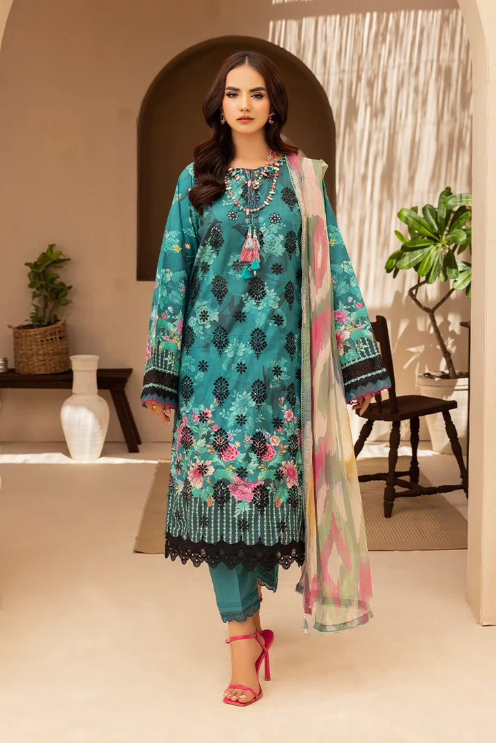 Ellena | Printkari Summer 25 | A-05 by Ellena - Designer Dress - Type: Ladies Clothes - Available at Libayah - 100% Original