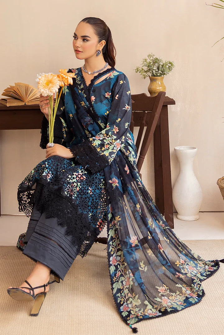 Ellena | Printkari Summer 25 | A-08 by Ellena - Designer Dress - Type: Ladies Clothes - Available at Libayah - 100% Original