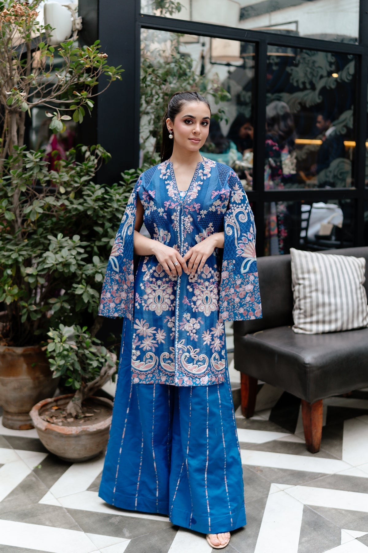 Afrozeh | Lawn 25 | Eclipse by Afrozeh - Designer Dress - Type: Ladies Clothes - Available at Libayah - 100% Original