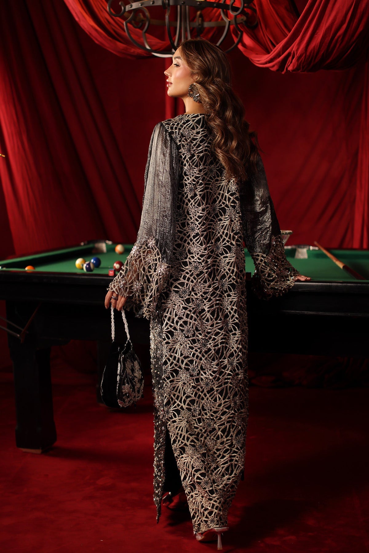 Musferah Saad | The Elite Club | Eclipse by Musferah Saad - Designer Dress  - Type : Ladies Clothes - Available at Libayah - 100% Original 