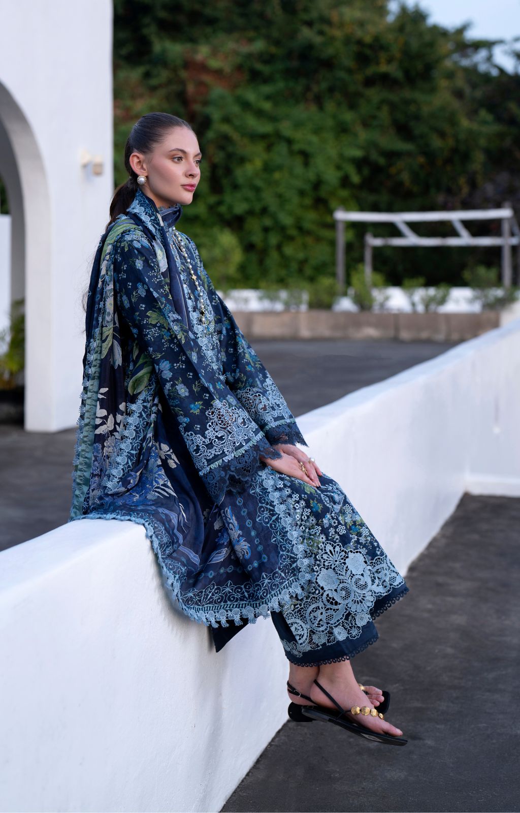 AJR Couture | Printakari Lawn 25 | Eden by AJR Couture - Designer Dress - Type: Ladies Clothes - Available at Libayah - 100% Original