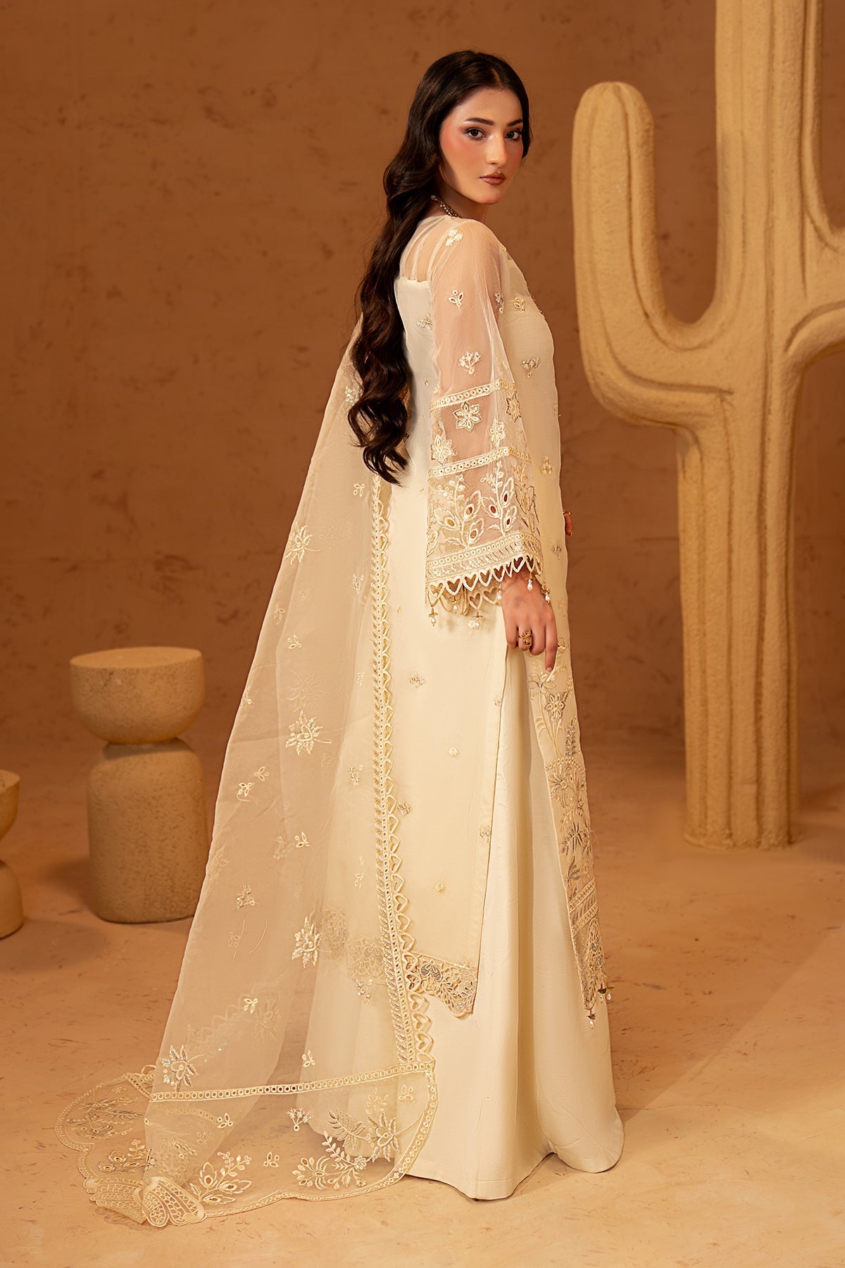 Maryams | Noir Luxury Formals | Celeste by Maryams - Designer Dress  - Type : Ladies Clothes - Available at Libayah - 100% Original 