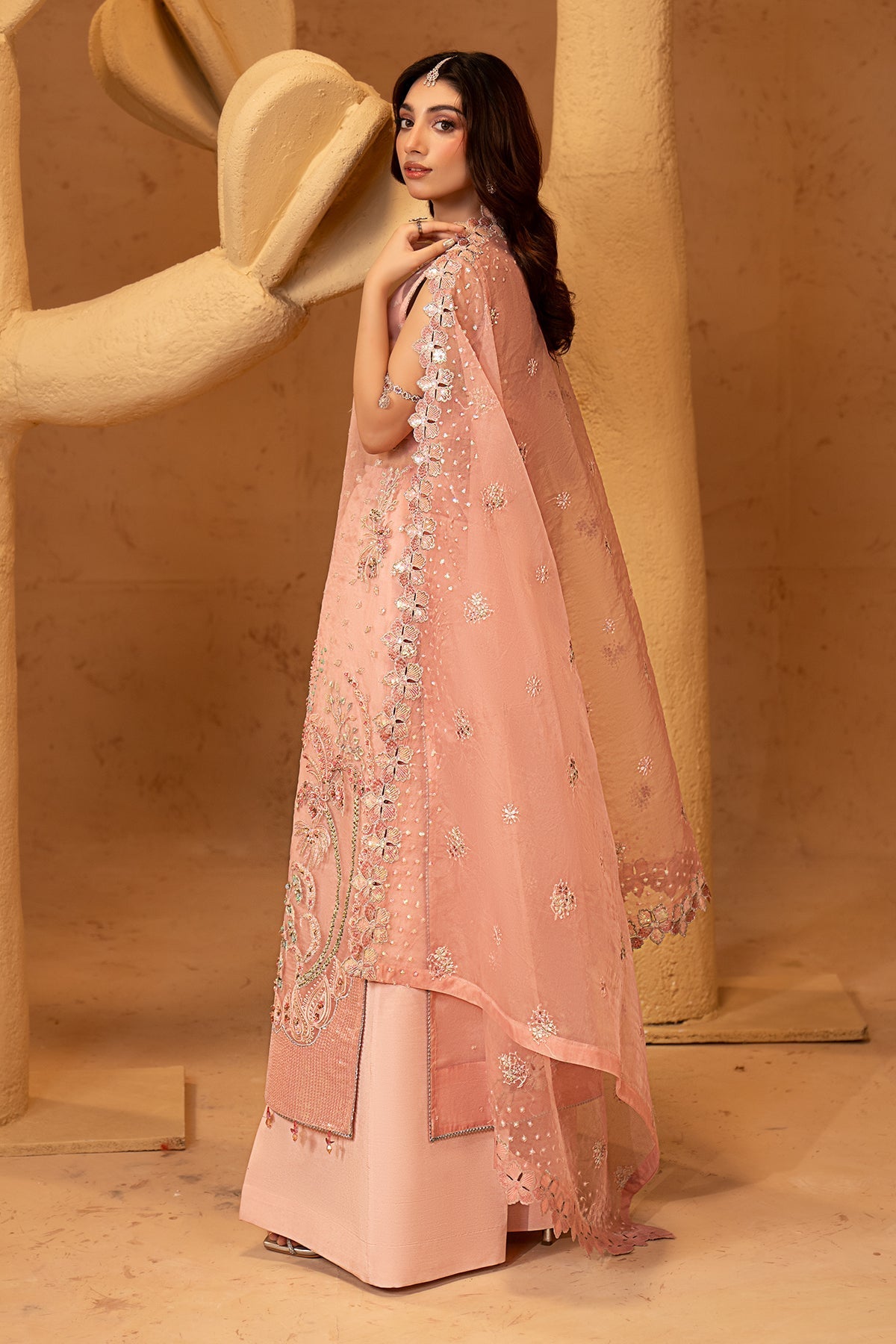 Maryams | Noir Luxury Formals | Mina by Maryams - Designer Dress  - Type : Ladies Clothes - Available at Libayah - 100% Original 