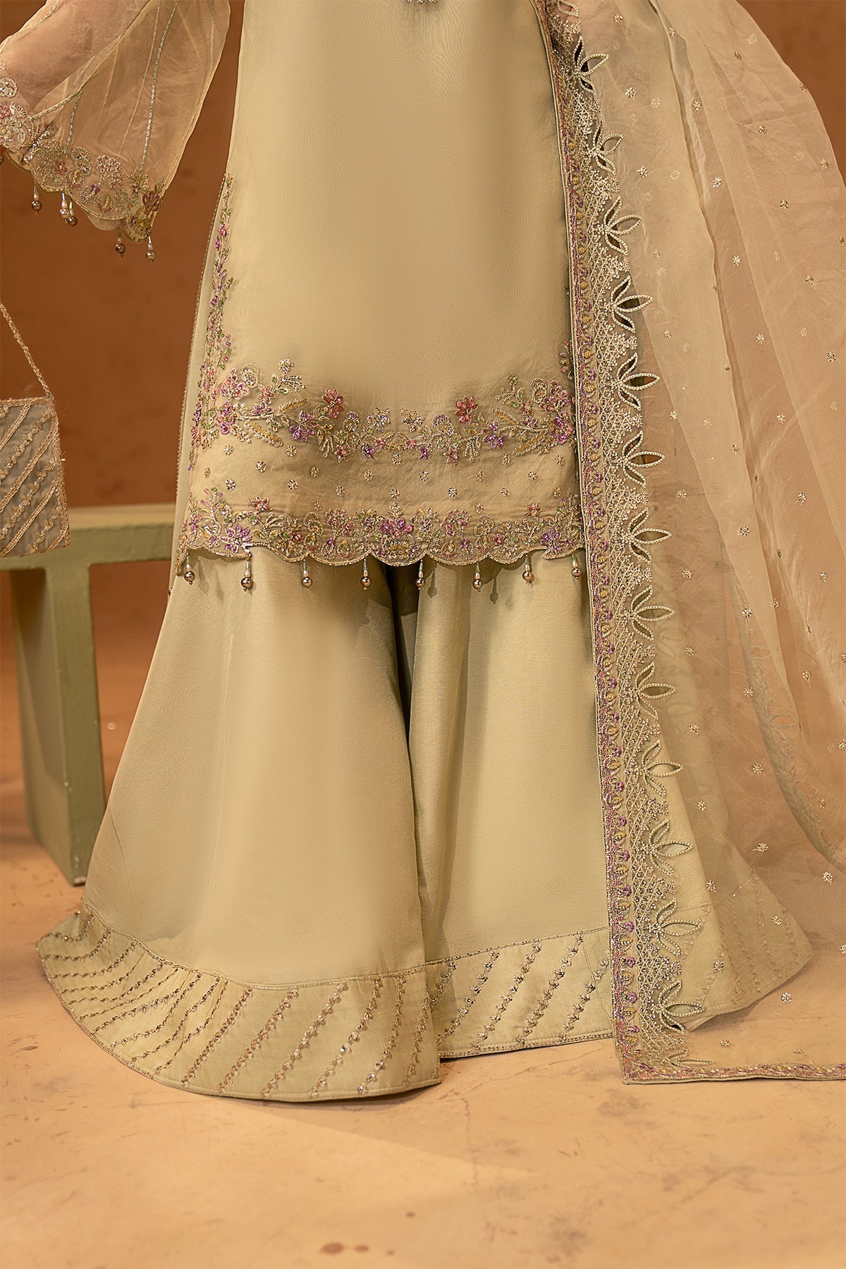 Maryams | Noir Luxury Formals | Symphony by Maryams - Designer Dress  - Type : Ladies Clothes - Available at Libayah - 100% Original 